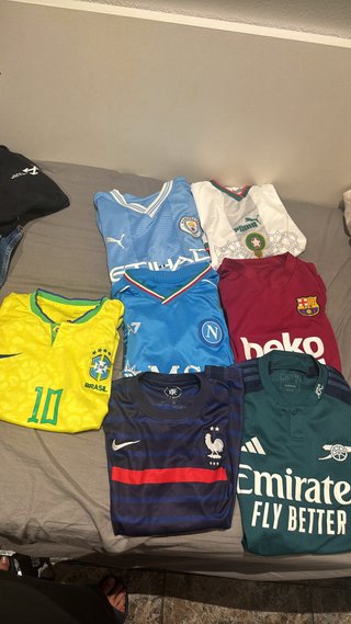 Pack Camisetas Fútbol Varias Tallas