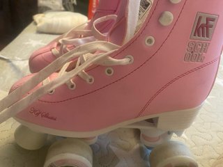 Pattini rosa taglia 38