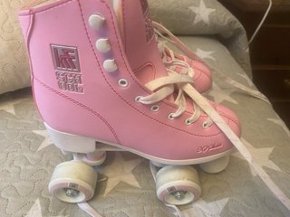 Pattini rosa taglia 38
