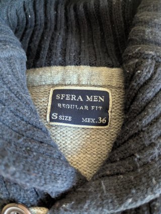 Jersey ZARA MAN rayas.