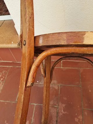 Silla Bistró Madera Marrón