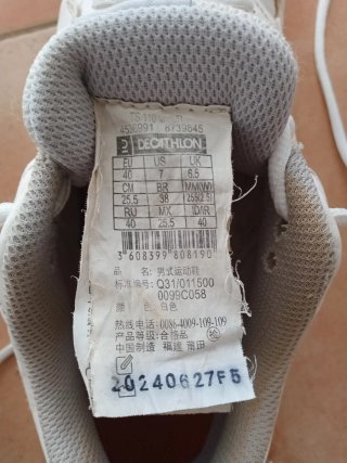 Zapatillas de pádel blancas