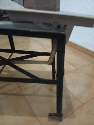 Balanza plegable 50 kg con dos pesos grandes