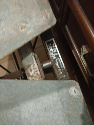 Balanza plegable 50 kg con dos pesos grandes