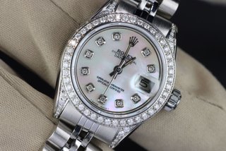 Rolex Datejust 6917 Madre Perla Diamantes 26mm