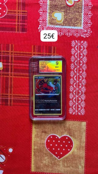 Carta Yveltal 2021 Pokémon TCG Graded 9 Mint