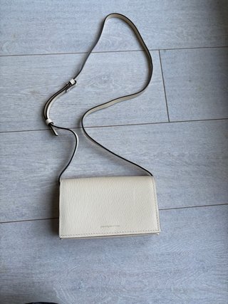 Bolso piel Adolfo Dominguez Beige