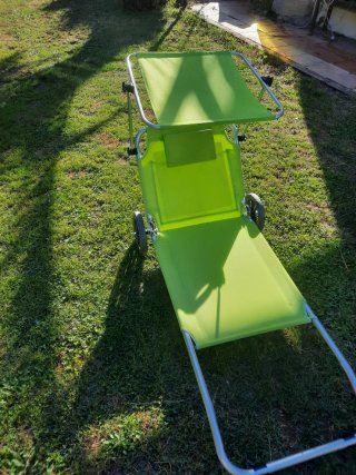 Hamaca playa con ruedas y bolso