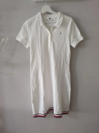 Vestido Tommy Hilfiger Verano Blanco