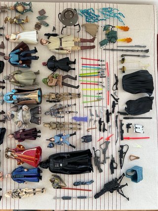 Lote Figuras Star Wars Kenner y Hasbro