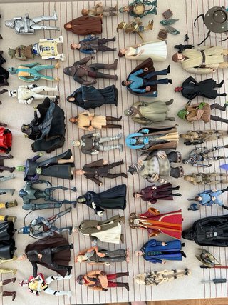 Lote Figuras Star Wars Kenner y Hasbro