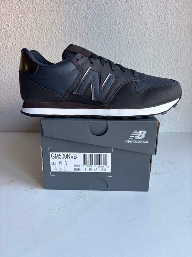 Zapatilla New Balance Hombre Azul/Gris Talla 42