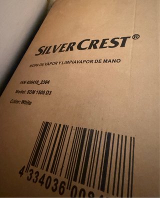 Mopa Vapor Silvercrest SDM 1500 D3 Blanca
