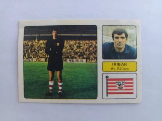 Cromo Iribar Liga 1973-74
