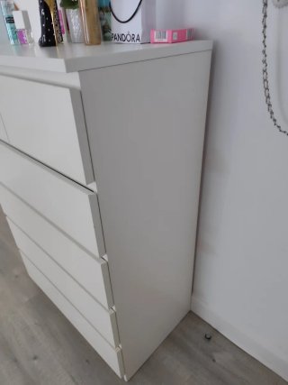 Cómoda Malm IKEA Blanca