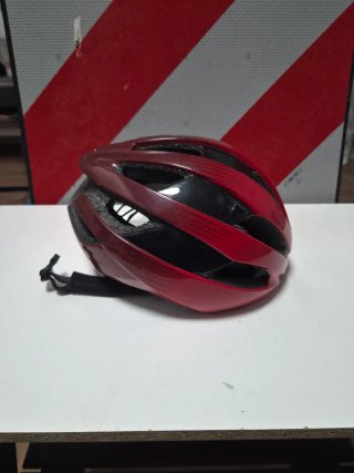 Casco de ciclismo Eleo rojo