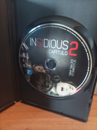Insidious 2 Capitulo DVD Terror  ( Nuevo)