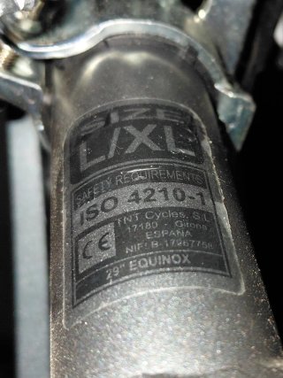 Bicicleta Moma Doble Suspensión Montaña 29" L-XL