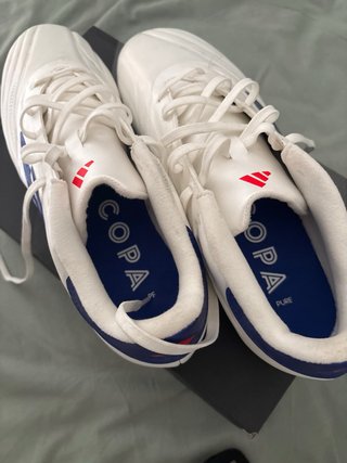 Botas Adidas Copa Pure Azul/Blanco