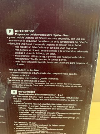 Preparador Biberones BÉABA Ultra Rápido