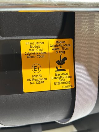 Maxi-Cosi CabrioFix i-Size Silla Coche Bebé