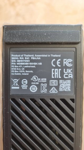 Disco Duro 18TB WD Elements