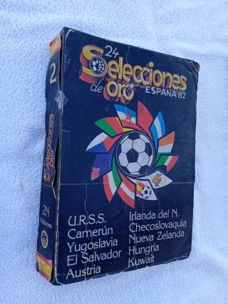 Colección Completa 24 Selecciones de Oro Mundial82