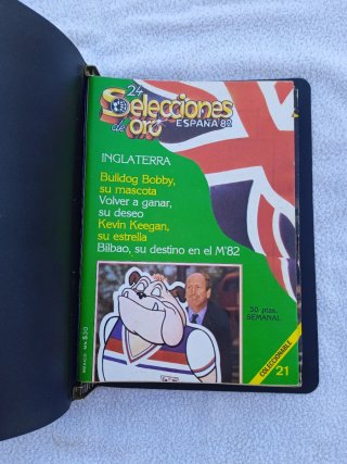 Colección Completa 24 Selecciones de Oro Mundial82
