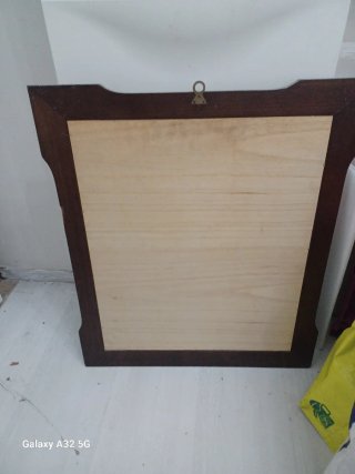 Specchio da parete in legno le misure sono n foto