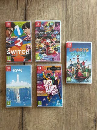 Nintendo Switch + 5 Videogiochi