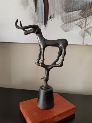 TORO METÁLICO ESCULTURA