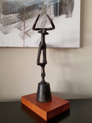 TORO METÁLICO ESCULTURA