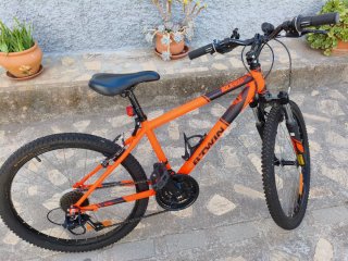 Bicicleta B'TWIN Rockrider 500 Naranja