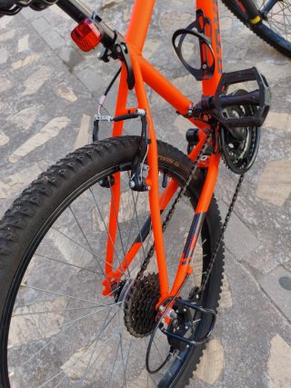 Bicicleta B'TWIN Rockrider 500 Naranja