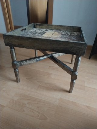 Mesa auxiliar Zara Home madera