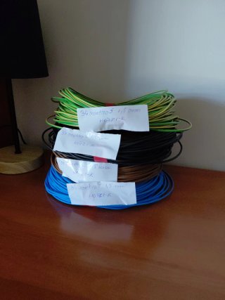 Cable Eléctrico H07Z1-K 1,5 mm