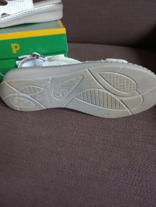 Sandalias Pitillos Plata Talla 37