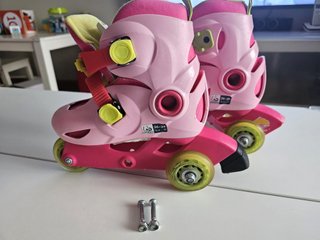 Pattini inline rosa per ragazze