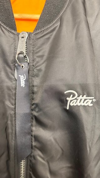 Chaqueta Patta x Alpha Industries MA-1 Negra