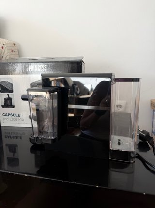 Cafetera Princess Capsule & Latte Pro — NUEVA