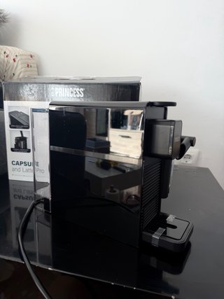 Cafetera Princess Capsule & Latte Pro — NUEVA