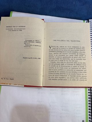 Libro antiguo Julio Verne