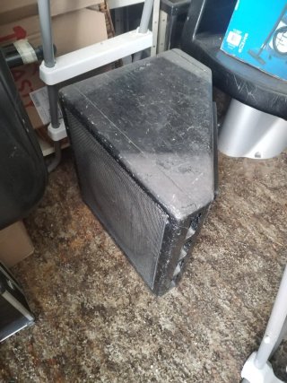 2 Altavoces negros