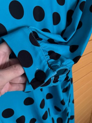 Vestido Sfera lunares azul talla S