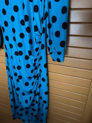 Vestido Sfera lunares azul talla S