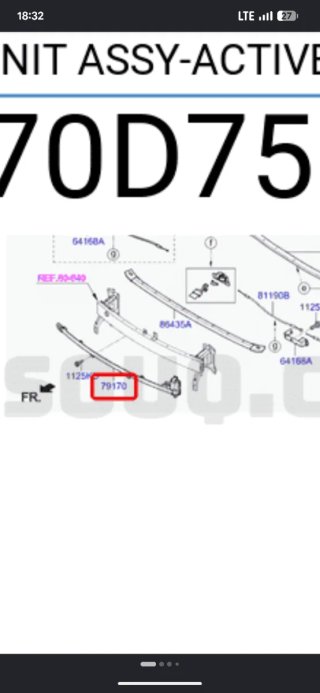 Sensor impacto Hyundai Tucson TL