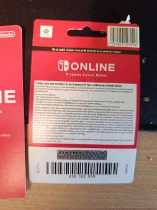 3 meses online Nintendo leer descripción