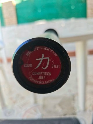 Barra AXLE Maciza Competición