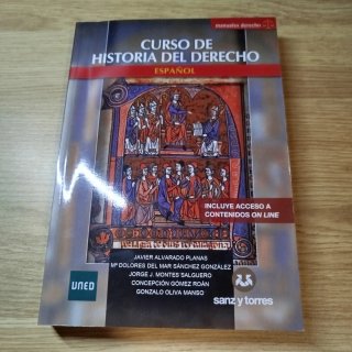 Curso de historia del derecho español