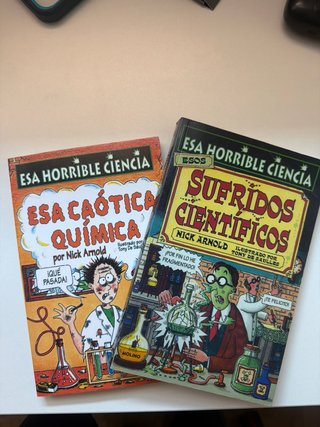 3 libros esa horrible ciencia/geografia